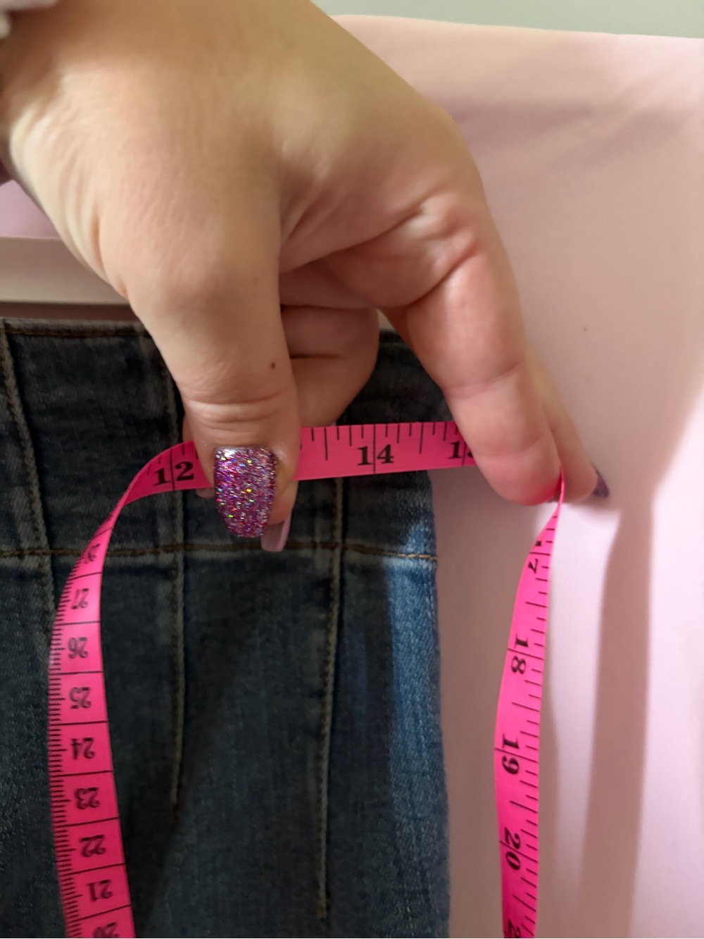 We The Free High-Waist Blue Flare Women's Jeans size 27 - Picture 6 of 8